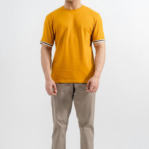 Camiseta de la Mejor Calidad Hecha en Pakistán, Transpirable, con Logotipo Personalizado, Lisa, Informal, Holgada, de Color Sólido, de Algodón/Bambú - Product Image 2