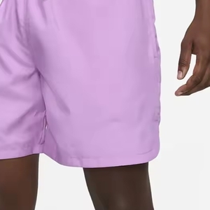 Shorts de gym de haute qualité pour hommes, logo personnalisé, short de fitness décontracté à motif uni, style vente en gros, en maille pour hommes - Product Image 4