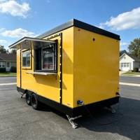 Remorque alimentaire sur mesure directement de l'usine, cuisine mobile, camion de restauration avec options de taille, de couleur et d'équipement flexibles