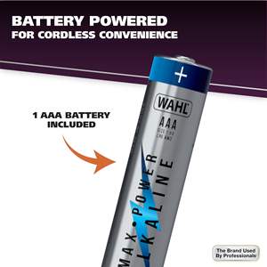 Recortadora de Vello Facial Portátil Micro Finish AAA, de Acero Inoxidable de Alta Calidad, 2500 mAh - Product Image 2