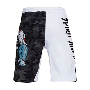 Short d'entraînement MMA en nylon à séchage rapide pour hommes Nouvelles tendances en matière de produits Short de compression de sport personnalisé essentiel - Product Image 4