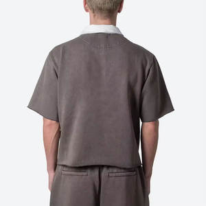 Camiseta Polo Holgada con Mangas Anchas y Sensación Cómoda, Camiseta Polo Holgada de Moda - Product Image 6