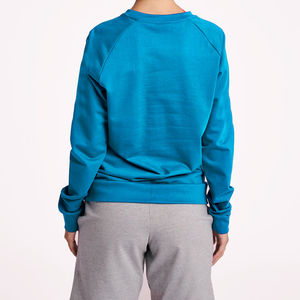 Sweat-shirt à col rond ajusté pour femme, style unique avec impression de logo personnalisée, design tendance pour adultes, taille hiver - Product Image 4