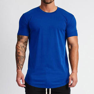 เสื้อยืดออกกำลังกายแนวสตรีทแบบลำลองสำหรับผู้ชายเสื้อยืดออกกำลังกาย90% ยิมผ้าโพลีเอสเตอร์10% สแปนเด็กซ์โลโก้ตามสั่ง - Product Image 4