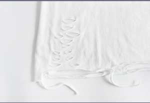 Nueva Camiseta de manga larga de doble capa Vintage ácido lavado personalizado 100% algodón estampado Camiseta holgada para hombres - Product Image 5