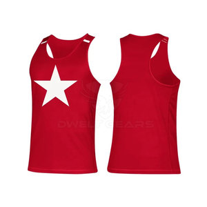 Wholesale <b>Men</b> Boxing Vest Polyester <b>Men</b> Boxing Wear <b>Singlets</b> - Product Image 5