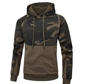 Sudadera con capucha para hombre, prenda deportiva masculina de dos colores, con cordón ajustable, estilo Casual