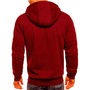 Sudadera con Capucha Extra Grande Personalizada para Hombre, Bordado con Pedrería, Reflectante, Servicio OEM, Color Negro Sólido, Invierno, 100% Algodón - Product Image 2