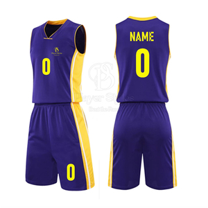 Uniforme de basket-ball en polyester léger de vêtements de sport professionnels personnalisés 2024 Logo respirant de grande taille avec de nouveaux styles d'ensemble - Product Image 1