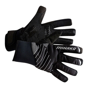 Logo personnalisable Gants de sports d'extérieur en PU anti-dérapant chaud automne/hiver polaire respirant usine OEM cyclisme motard écran tactile - Product Image 1