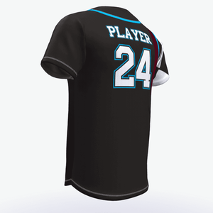 Nueva Llegada, Jersey de Béisbol de la Mejor Calidad, Diseño Personalizado, Ropa Deportiva, Logotipo Personalizado, Transpirable, 100% Poliéster, Hecho en Pakistán, OEM - Product Image 3