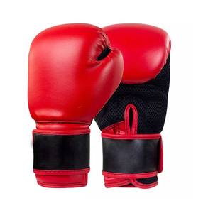 Guantes de boxeo de entrenamiento con logotipo personalizado profesional Guantes de boxeo de cuero de alta calidad - Product Image 3