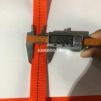 Eslingas de Elevación SANBOO de Alta Calidad y Precio Económico, Marca Vietnamita, Cinturón de Seguridad Amarillo, Cinta Plana de Poliéster Sintético, 5 Toneladas