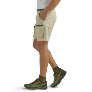 Short cargo hybride d'extérieur pour hommes et grands hommes, short d'entraînement à séchage rapide pour hommes, short de jogging en maille avec poches, entraînement de gymnastique - Product Image 3