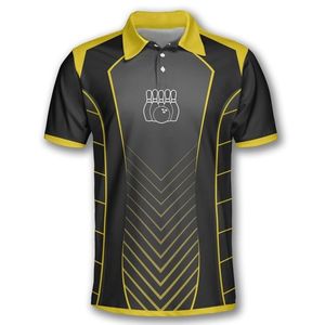 Maillots de bowling de sublimation haut de gamme pour clubs et ligues, tissu flexible, impression vibrante et personnalisation complète pour hommes - Product Image 5