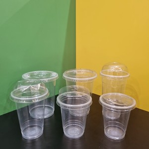 PET PP <b>Plastic</b> Lids Dome Flat Lids <b>Plastic</b> <b>Cup</b> with Lids Transparent Factory Competitive Price Hot Selling 2024 - Product Image 6