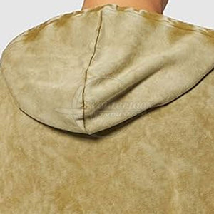 Meilleure vente 100% coton Sweats à capuche streetwear de haute qualité pour hommes saison d'hiver motif solide Design personnalisable en stock - Product Image 5