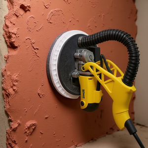 Jeu de disques de ponçage mural Stanley 225 mm avec fixation Velcro, 5 pièces - Product Image 3