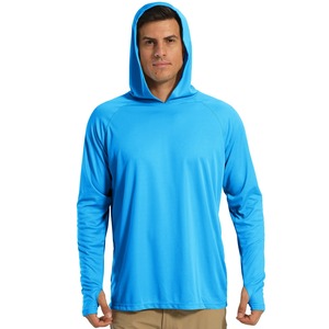 Sudadera con capucha de pesca con logotipo personalizado, impermeable, UPF50 +, protección solar, ropa de pesca, camisas de pesca de manga larga que absorben la humedad - Product Image 6