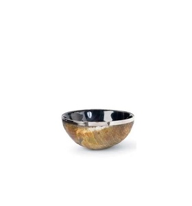 Bol ethnique en corne de buffle, accessoire de service culturel pour la table à manger, la cuisine, la décoration de la maison, design artisanal et patrimonial - Product Image 4