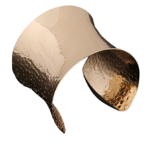 Bracelet manchette large en laiton pur fait à la main pour les femmes bracelet élégant pour la vente en gros de l'Inde - Product Image 6