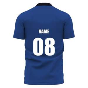 Camisetas de Fútbol Personalizadas con Logotipo Frontal, de Malla, Secado Rápido, Transpirables, Antibacterianas, Cuello en V, Unisex, Hechas a Medida - Product Image 3