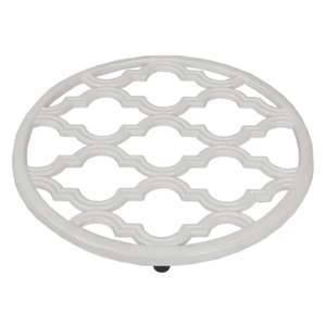 Salvamanteles de hierro fundido rústico Vintage para cocina o mesa de comedor cuadrado decorativo con patrón de plantas pedido mínimo - Product Image 1