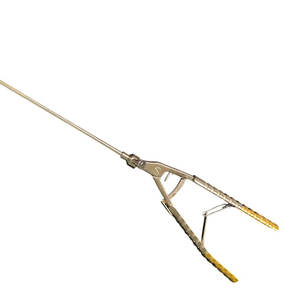 Portaagujas Laparoscópico de Acero Inoxidable Alemán Reutilizable de Primera Calidad, Fuente de Alimentación Manual, Instrumento Quirúrgico - Product Image 2