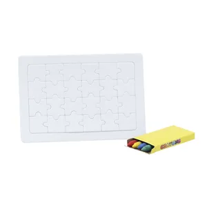 Puzzle Zeta Personalizzato con Pastelli, Giocattoli Promozionali per Auguri Personalizzati - Product Image 1