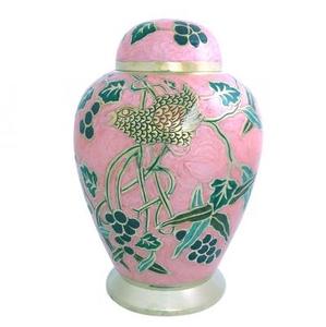 Urne de crémation classique rose clair adulte en laiton pour animaux de compagnie et boîte funéraire urnes souvenir cercueil urne funéraire mémorial humain - Product Image 6