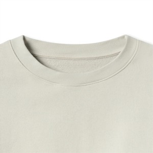 เสื้อสเวตเชิ้ตคอกลมผ้าฟลีซหนานุ่มทรงหลวมโอเวอร์ไซส์สำหรับผู้ชาย พิมพ์โลโก้ตามสั่ง OEM สำหรับฤดูหนาว - Product Image 4