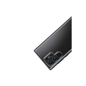 Coque de protection en silicone compatible avec Galaxy S22 Ultra - Noir, anti-traces de doigts, dissipation thermique, matériau PC pour l'arrière - Product Image 6