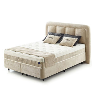 Base de Cama Ajustable Moderna Francesa Donna NOTICE con Resorte Ensacado, Tapizada, de Madera de Pino, Fácil Montaje, 120*200 - Product Image 1