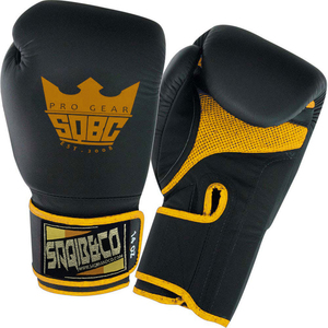 วัวหนังแนปปาถุงมือมวยไทยตะขอและห่วงกิกบ็อกซิ่งถุงมือชกมวยและถุงมือต่อสู้ - Product Image 6