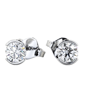 Couleur laboratoire cultivé boucles d'oreilles pour les femmes 14kgold Starlight reine diamant oreille goujons luxe fête bijoux fins - Product Image 3