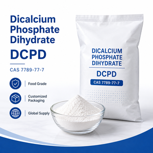 Fosfato Dicálcico Dihidratado de Grado Alimenticio, <span class=keywords><strong>Polvo</strong></span> Cristalino Blanco (DCP) <span class=keywords><strong>para</strong></span> Fórmula Infantil y Potenciadores Nutricionales, 25 kg/bolsa - Product Image 1