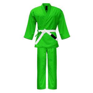 Vêtements de judo pour adultes lourds pour l'entraînement professionnel avec coton respirant et manches renforcées utilisant une coupe automatisée - Product Image 1