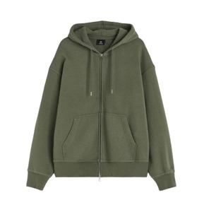 Noir Full Zip up Hoodies Unisexe De Luxe Qualité 100 Coton Polaire Heavyweight Thermique Confortable Élégant Hommes Zip Hoodies - Product Image 6