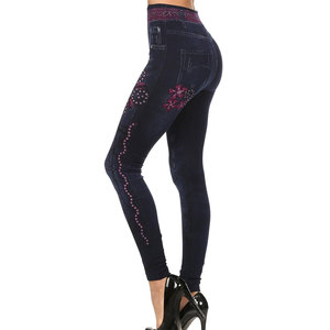 Venta al por mayor sublimación impreso mujeres Leggings gimnasio desgaste deportes sublimados Leggings moda elegante Fitness Wear mujeres Legging - Product Image 4