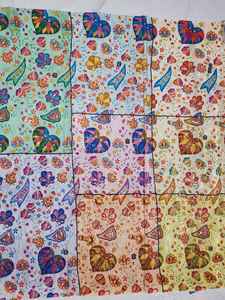 Tissu en mousseline de Chinon haute performance, drapé doux, imprimé, pour robes et tuniques, avec des caractéristiques exceptionnelles - Product Image 4