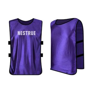 Wholesale Custom Designs Light Breathable Quick-drying Sublimation Mesh <b>Football</b> <b>Vest</b> Youth Adult Soccer <b>Training</b> Bibs 100% Mesh - Product Image 4