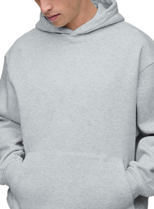 Sweat-shirt décontracté pour homme avec logo personnalisé, vierge, 410 GSM, poids lourd, unisexe, coupe régulière, 100% coton, sweat-shirt d'hiver - Product Image 2