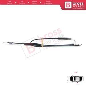 Câble de déverrouillage de la serrure extérieure de la porte coulissante gauche BDP1601 pour Doblo MK2 263 Combo 51892698 - Product Image 3