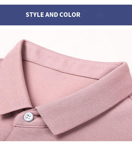 เสื้อยืดโปโลผ้าฝ้ายตรงคอปกลายทางสำหรับผู้ชายเสื้อยืดลายทางแบบลำลองสำหรับผู้ใหญ่เบาพิมพ์โลโก้ออกแบบได้ตามต้องการ OEM - Product Image 6