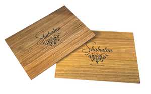 Birch Wood Polished Finish Custom Logo Engraved New Design Menu <b>Folder</b> <b>A4</b>/A5 Size - Product Image 4