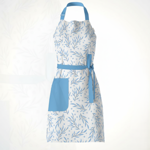 Classic Cotton Cooking <b>Apron</b> with Pockets Perfect for Home Kitchen Baking BBQ <b>Gardening</b> & Crafting - Product Image 2