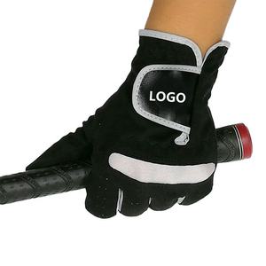 Guantes de Golf transpirables de fibra con logotipo personalizado barato profesional, guantes de Golf antideslizantes duraderos para mano izquierda para hombres - Product Image 2