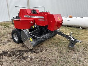 เครื่องอัดฟางทรงสี่เหลี่ยมขนาดเล็กเครื่องอัดฟางทรงสี่เหลี่ยมเครื่องยนต์ทรงพลัง - Product Image 2