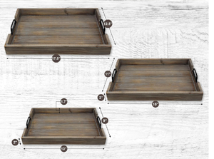 Platos de madera de estilo Retro únicos, bandeja para servir frutas y aperitivos para fiesta, tablero de madera de Acacia Rectangular, platos para aperitivos seguros para alimentos - Product Image 2