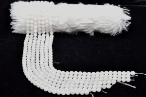 Cuentas Sueltas de Ágata Blanca Semipreciosa de 8mm, Redondas, para Joyería y Meditación, a Precio de Mayoreo - Product Image 5